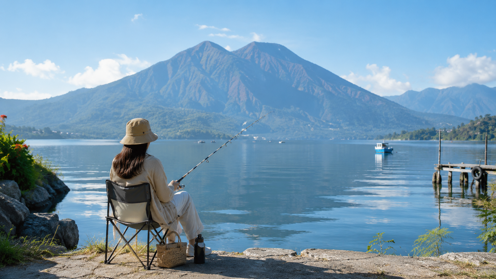 Fishing at Lake Batur Kintamani 2026: Complete Guide with Spots & Tips